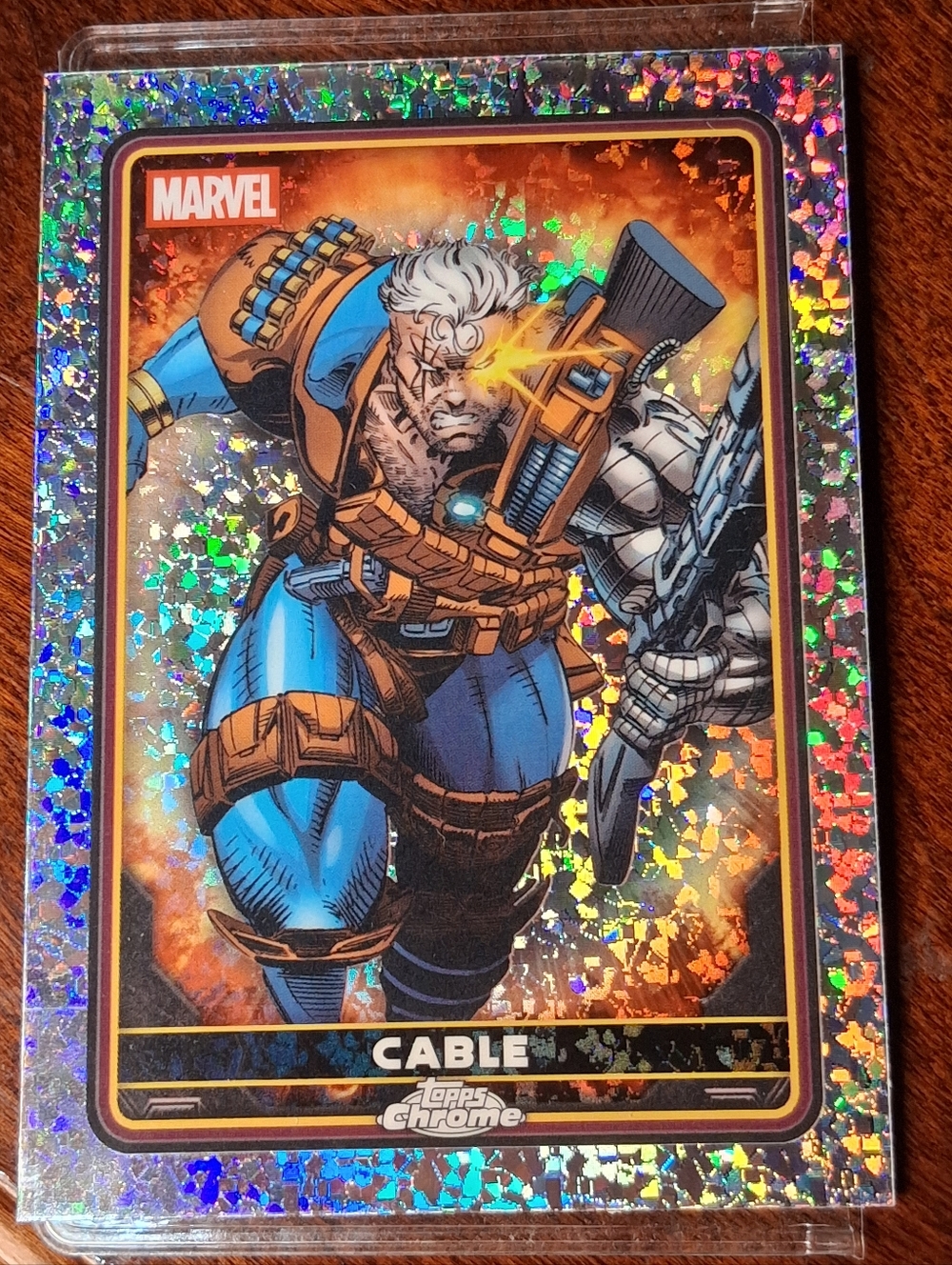 Marvel Cable Holographic Trading Card